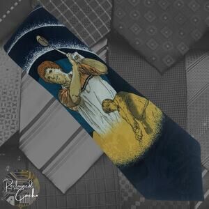 Swinging Golfers Tie